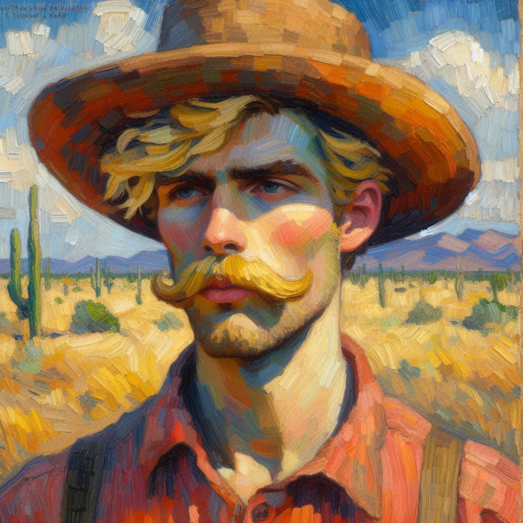 In the "Impasto Desert"