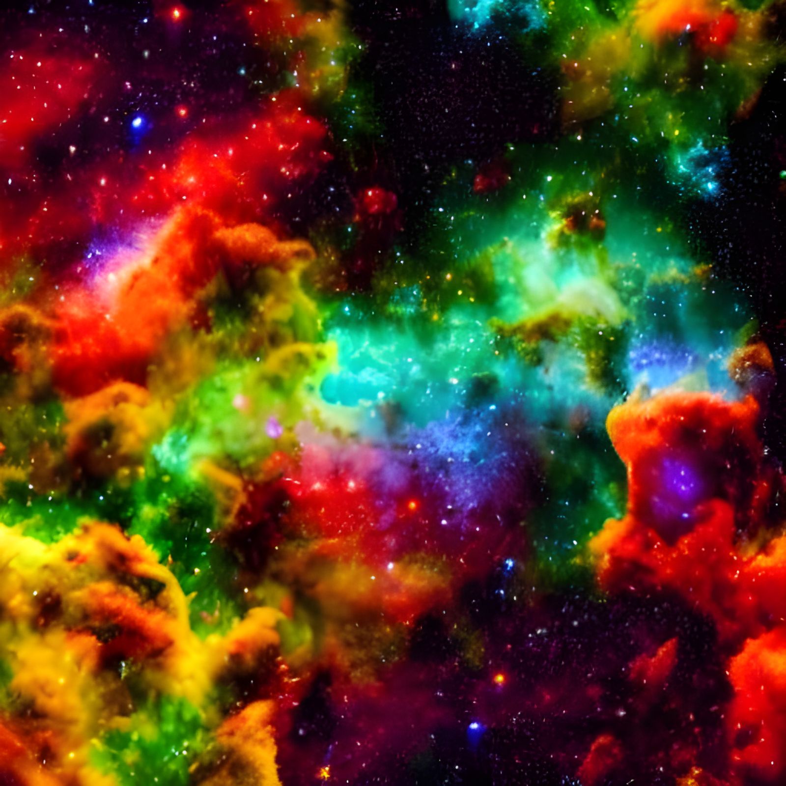 Colorful Nebulae 