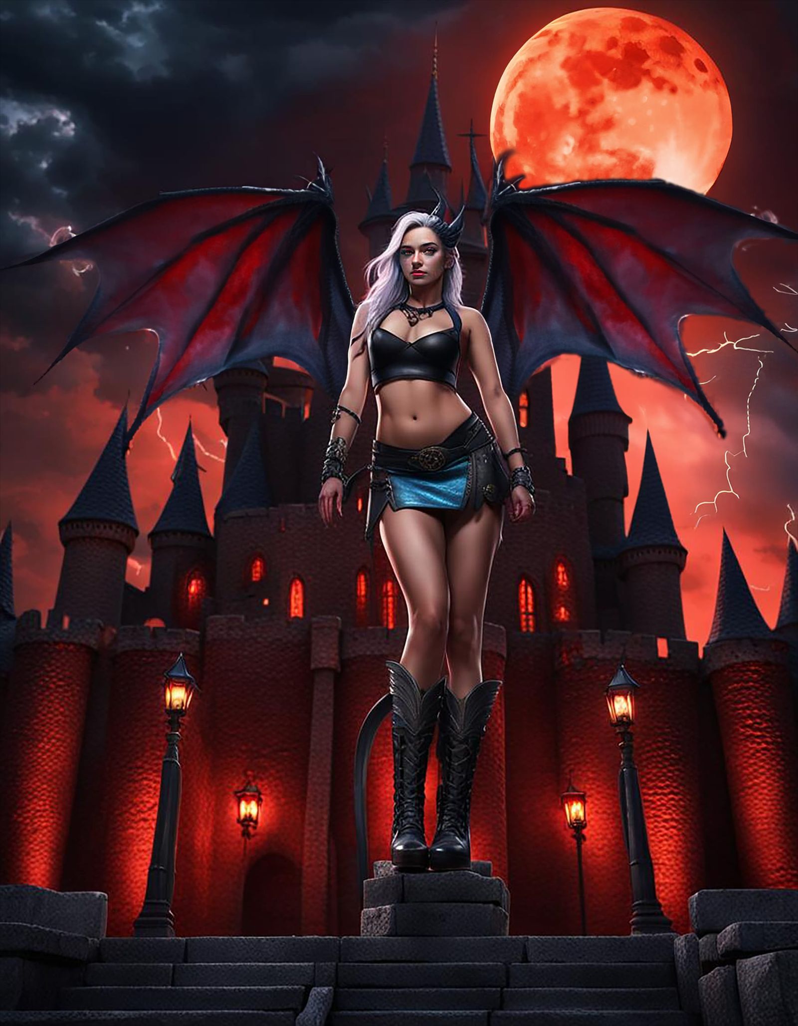 Curvaceous Dragon Woman