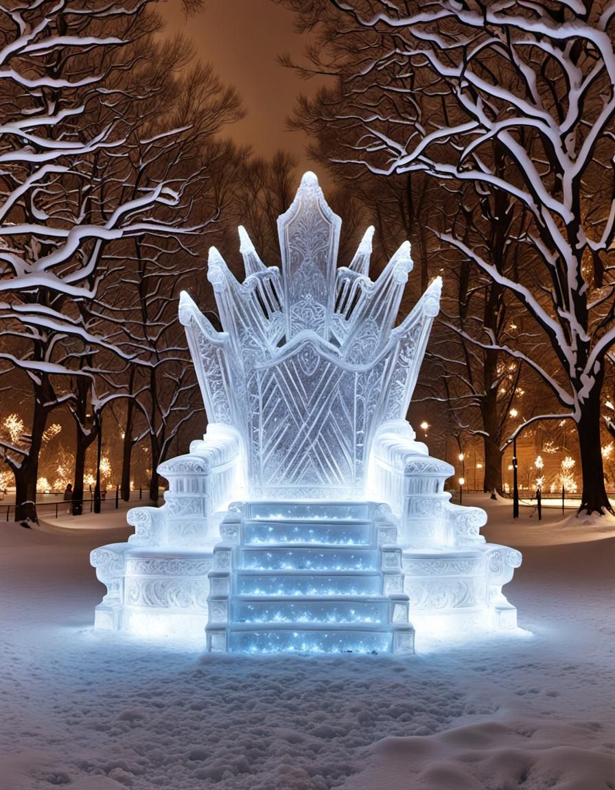 Ice Throne  by @Camellia Lane
