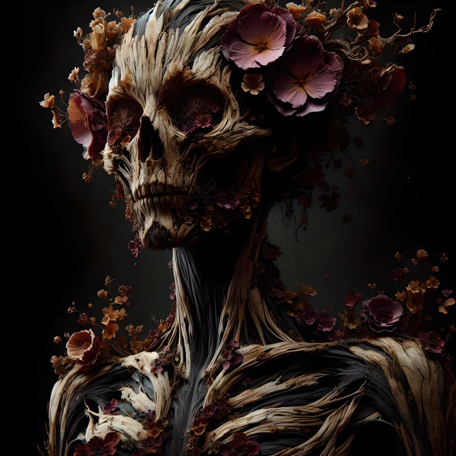Skeletal Tree Creature