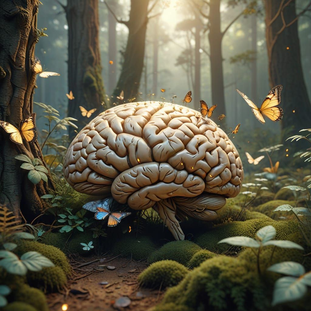 Brain Forest: Growth and Knowledge in Digital Art