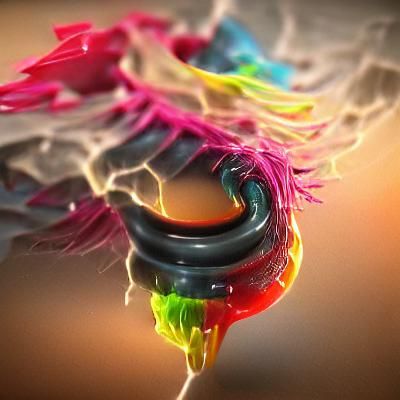 colorful tornado rendered
