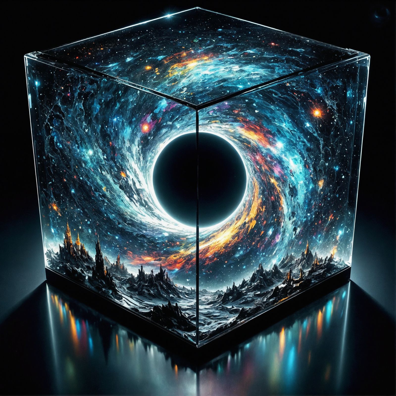 Encapsulated Black Hole