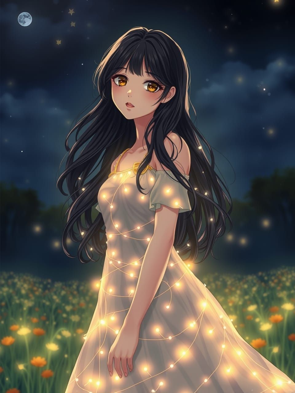 Sparkling dress Anny