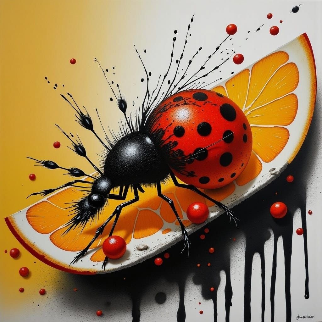<lora:BLOOD ORANGE:1.0> Ladybug 