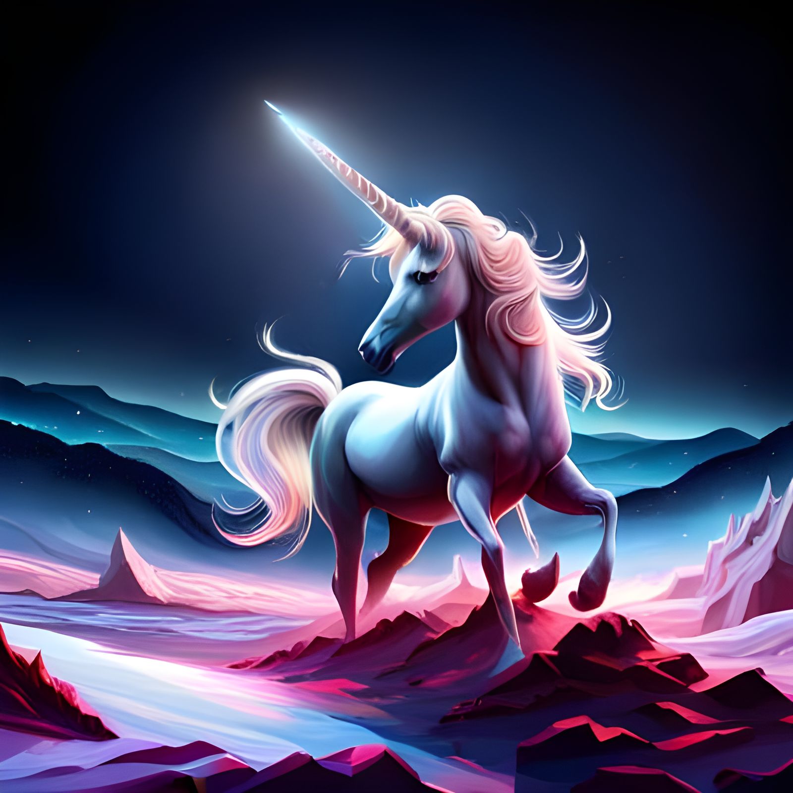 Unicorn  by @KVN