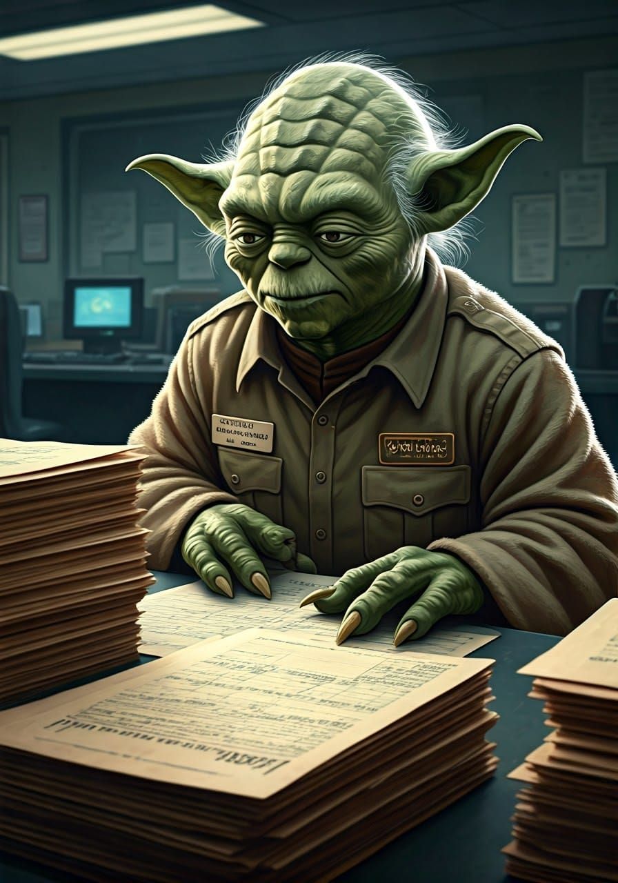 Fill these out in triplicate, you must!   by @Colin Davis