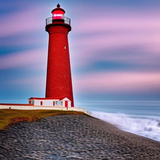 Lighthouse on the coast