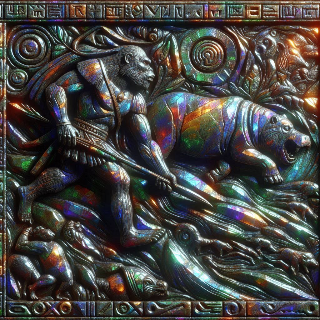 eocine cave carvings of astonishing complexity