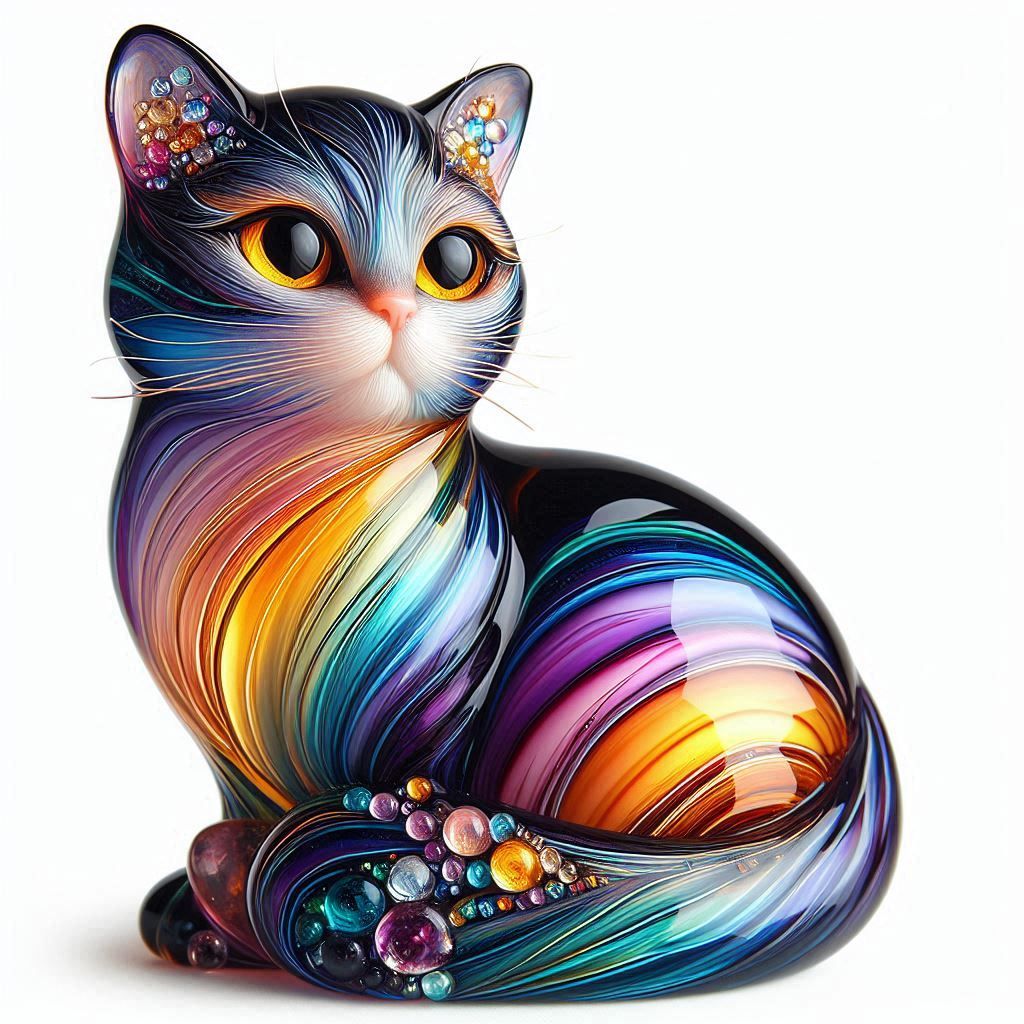 glass cat,