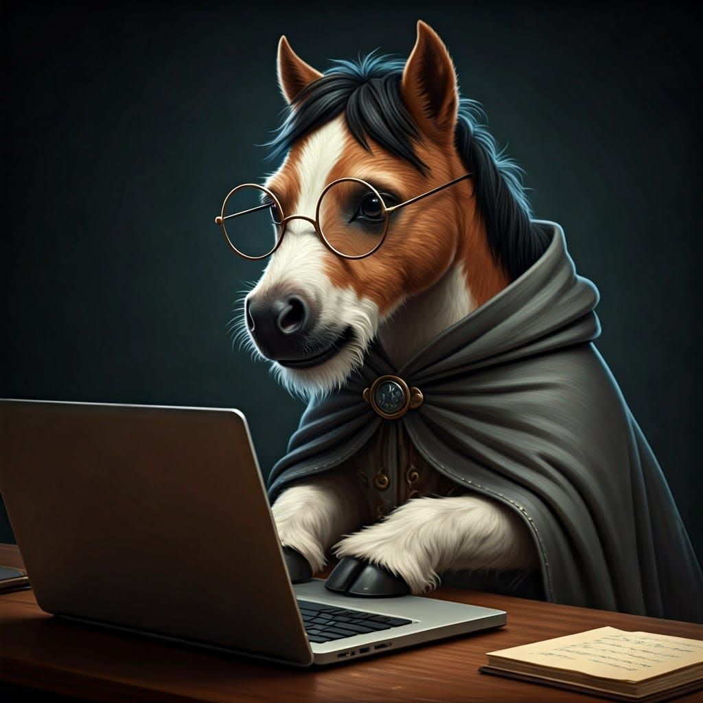 Intelligent Terrier-Like Horse Studies with Deep Concentrati...