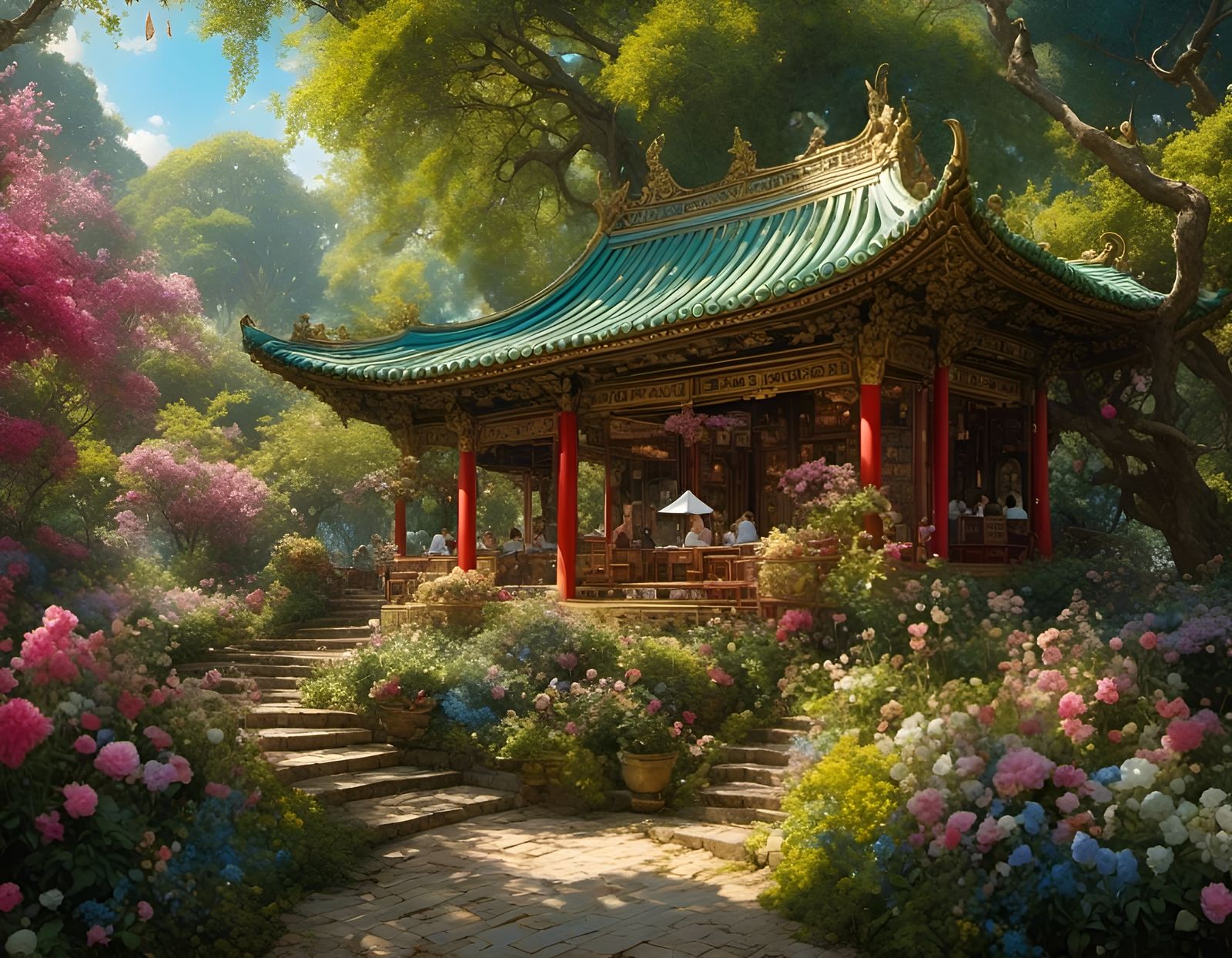 japanese teahouse