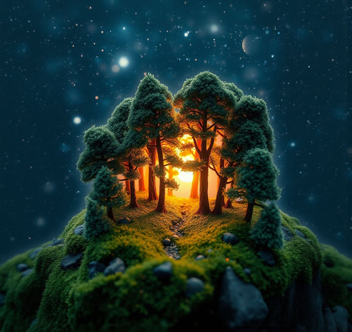 Miniature Forest Supernova