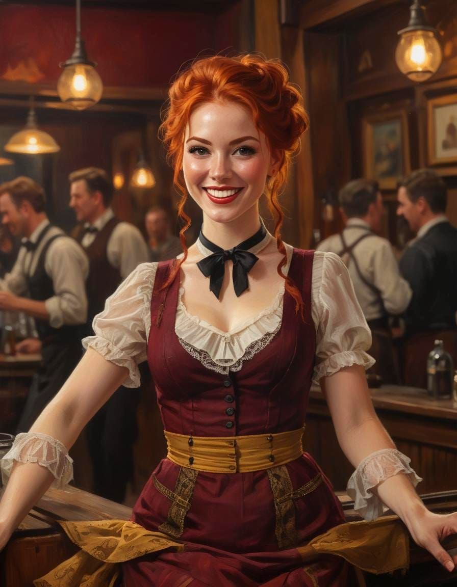 The saloon girls portrait collection (7) Amanda