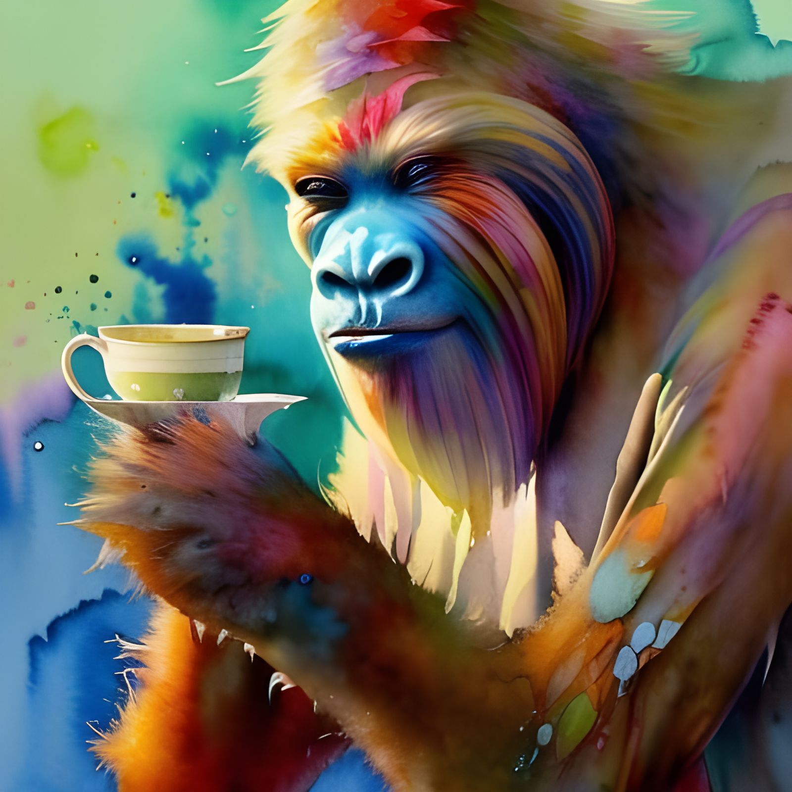 Watercolor YetTEA undefined