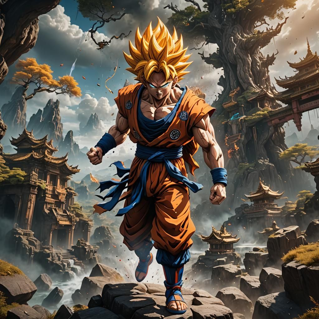 Goku Going God