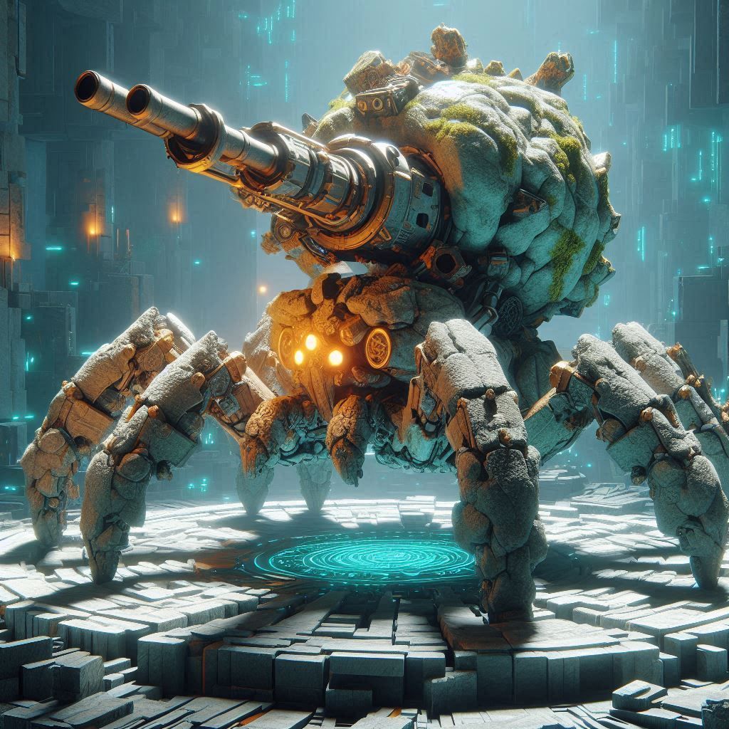 Hermit's Spider Golem