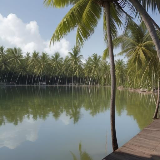 Coconut pond