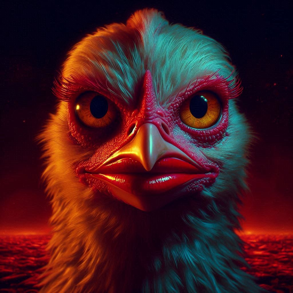 Portraits of a Serial Creator : Chicken Lips-Stick