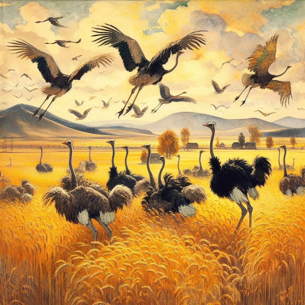 When Ostriches Flew