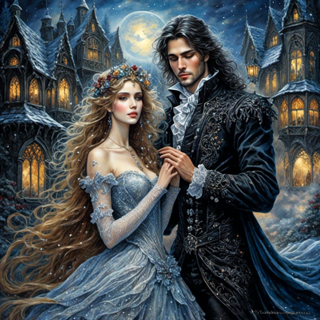 Dark Romance <lora:Charming:0.7> 