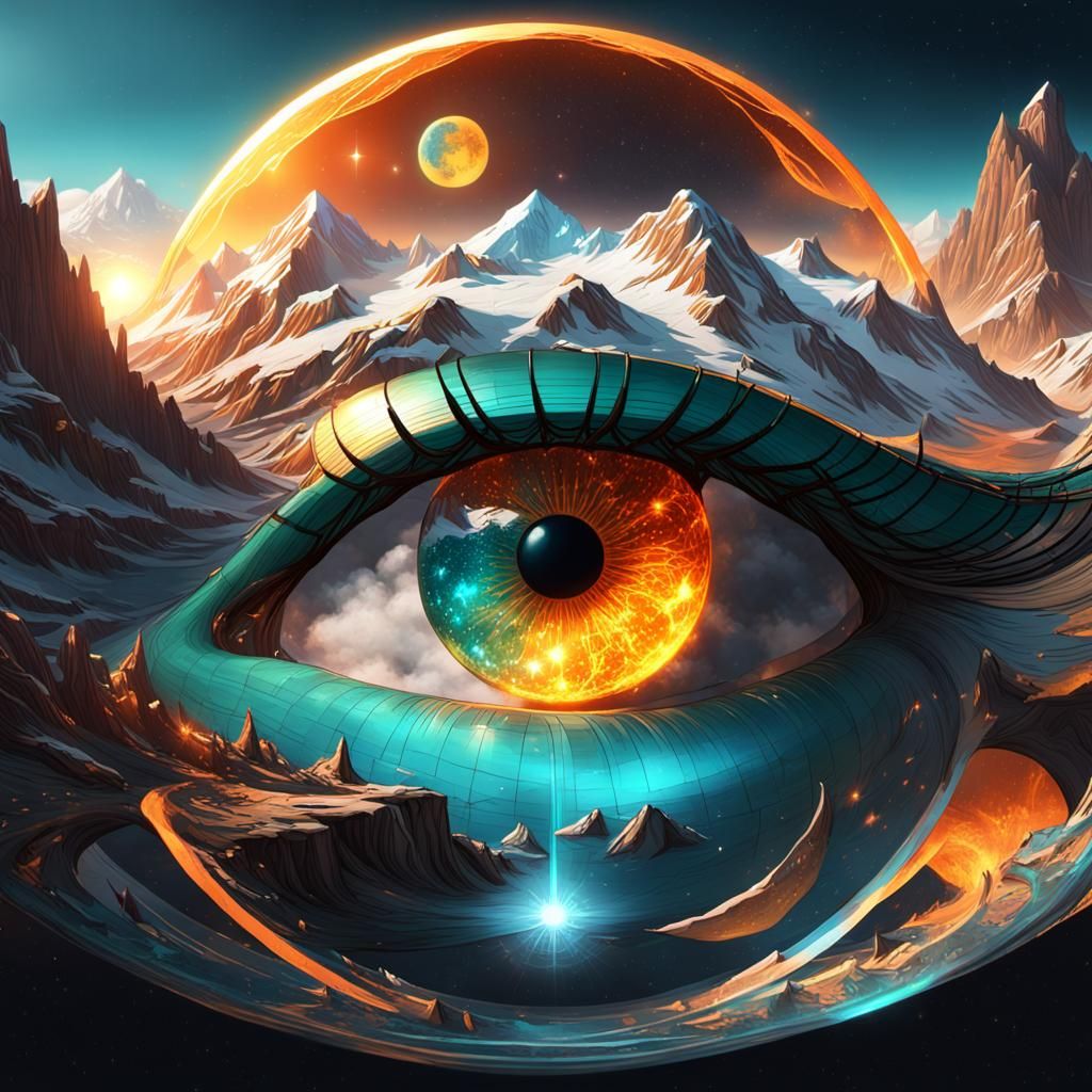 A Beautiful Eye - Ai Generated Artwork - Nightcafe Creator