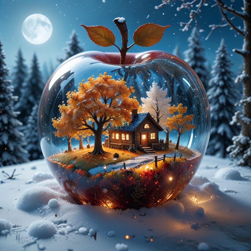 autumn in winter   by @undefined