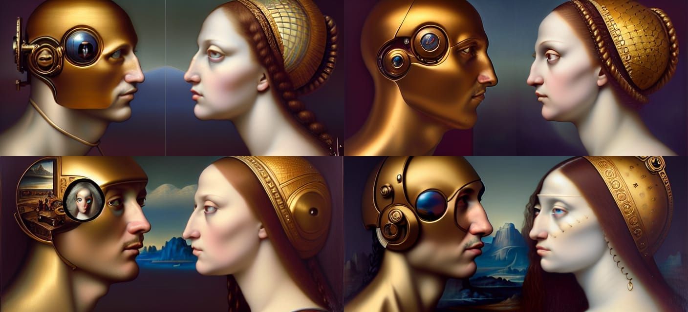 Renaissance Style an ultradetailed detailed painting of an A...