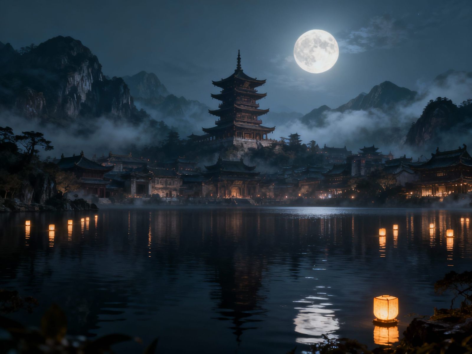 Misty Templecity  by @Nelaizer