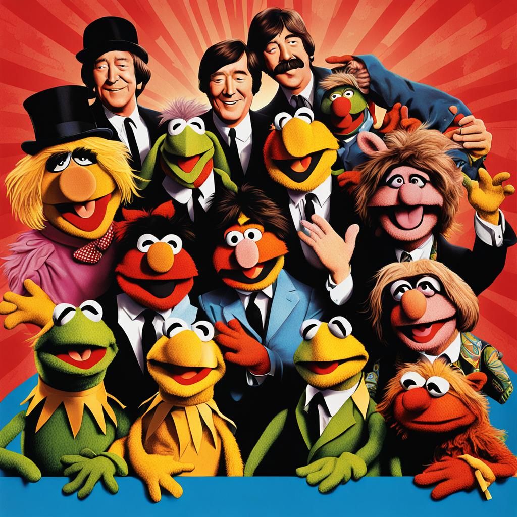 Muppets singing Beatles Sixties hit: « All You Need Is Love, Love, Love ...