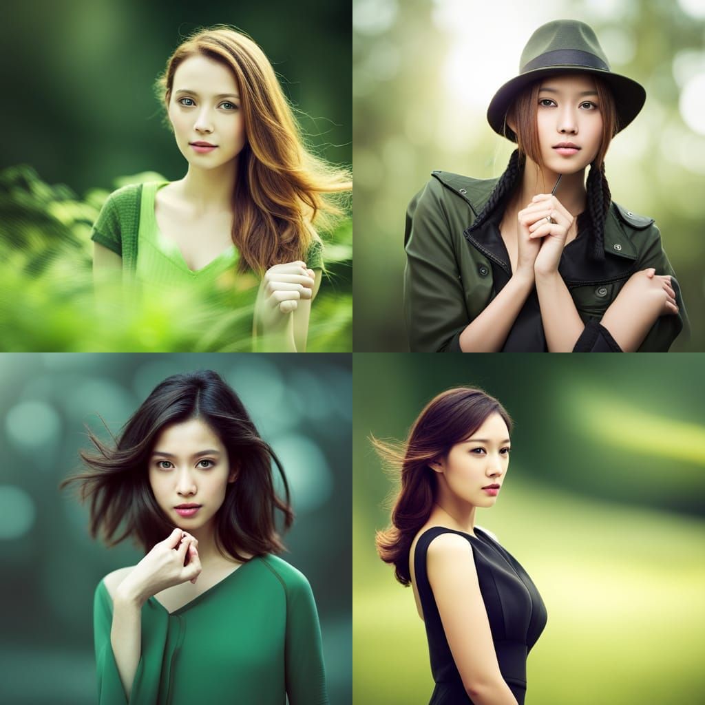 green