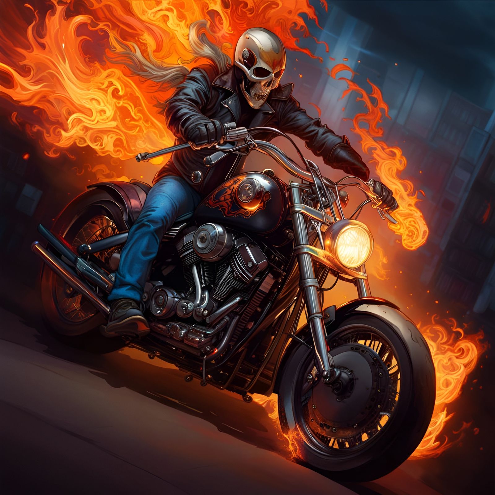 Ghost rider false