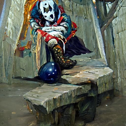 Lonely jester