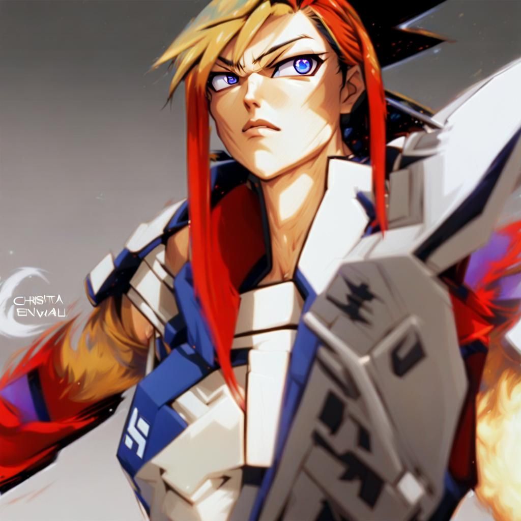 Christa Envall as a Battle Arena Toshinden Video Game Charac...