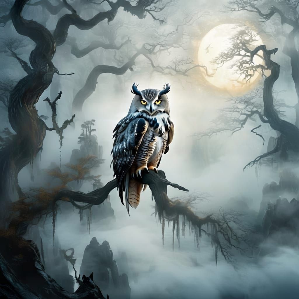 Deep in the Mists  by @The Enspiritor