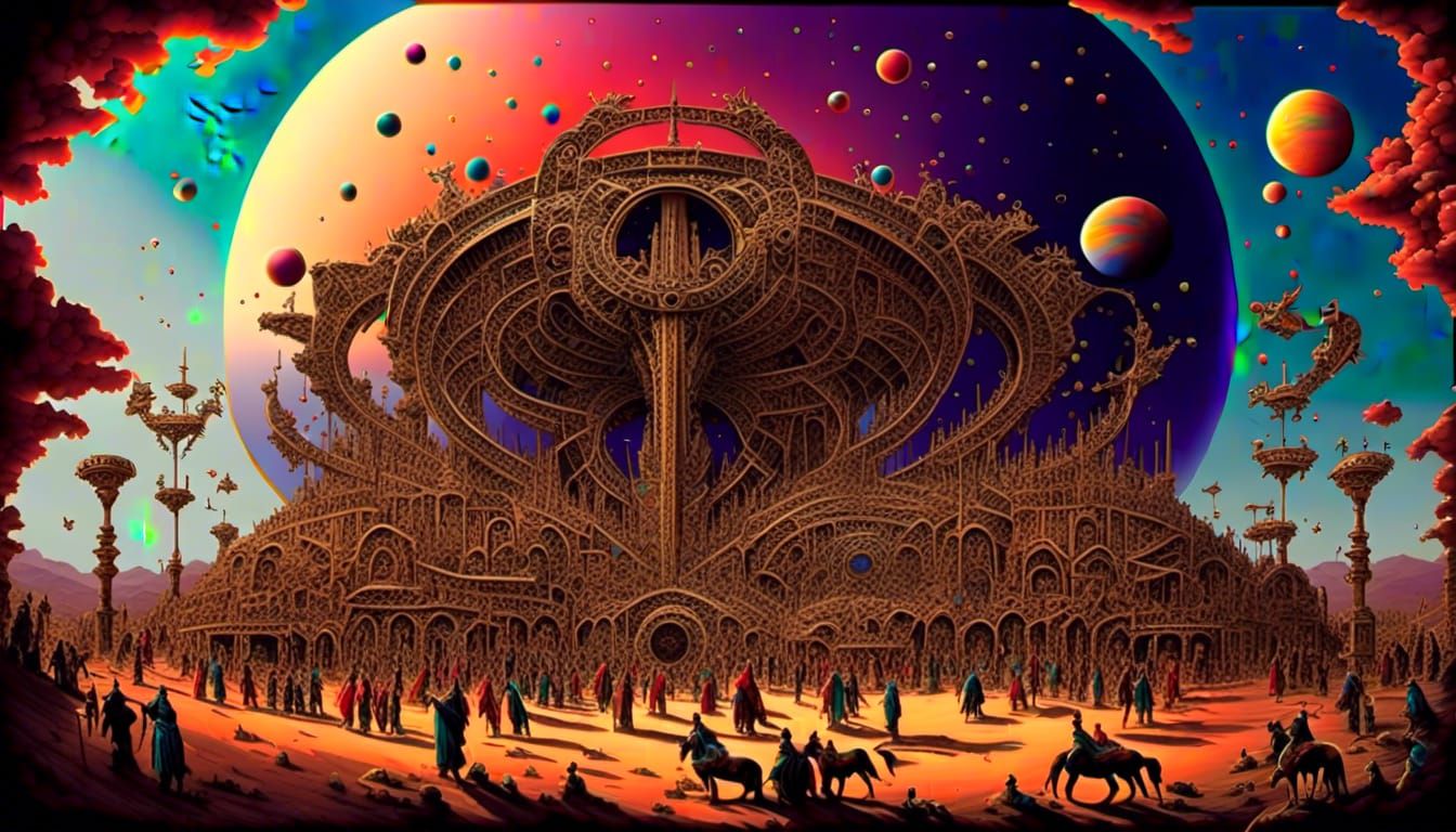 <lora:Gypsy1:1.1> (Roundabout) / (the circle of life, how we...