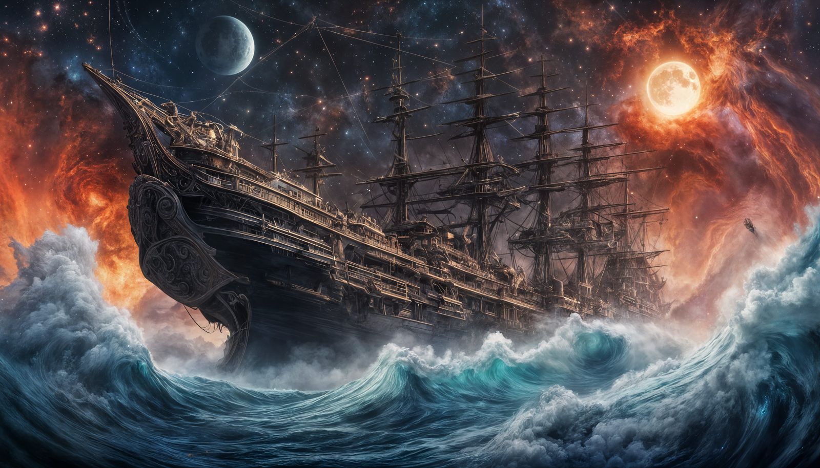 The Phantom Armada  by @Chib