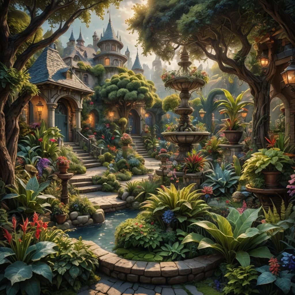 Fantastical garden