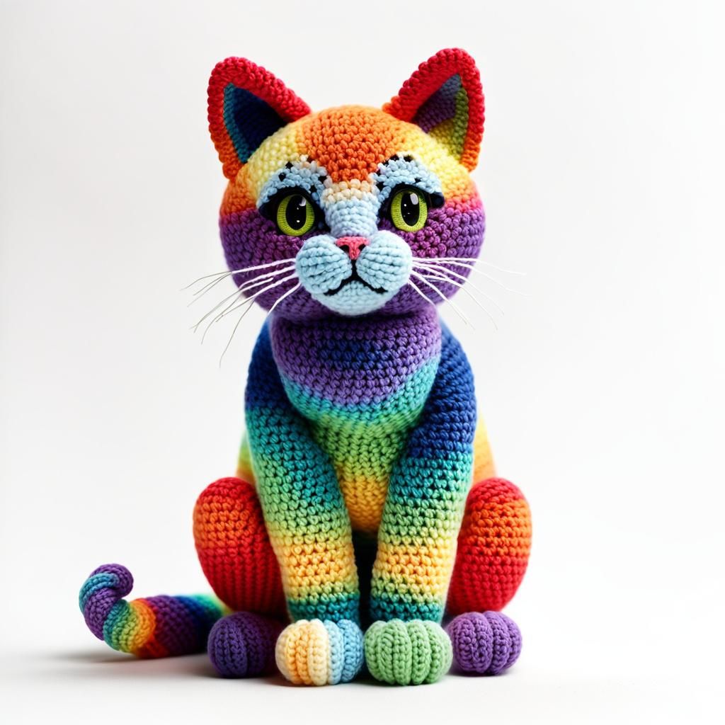 Rainbow Cat  by @undefined