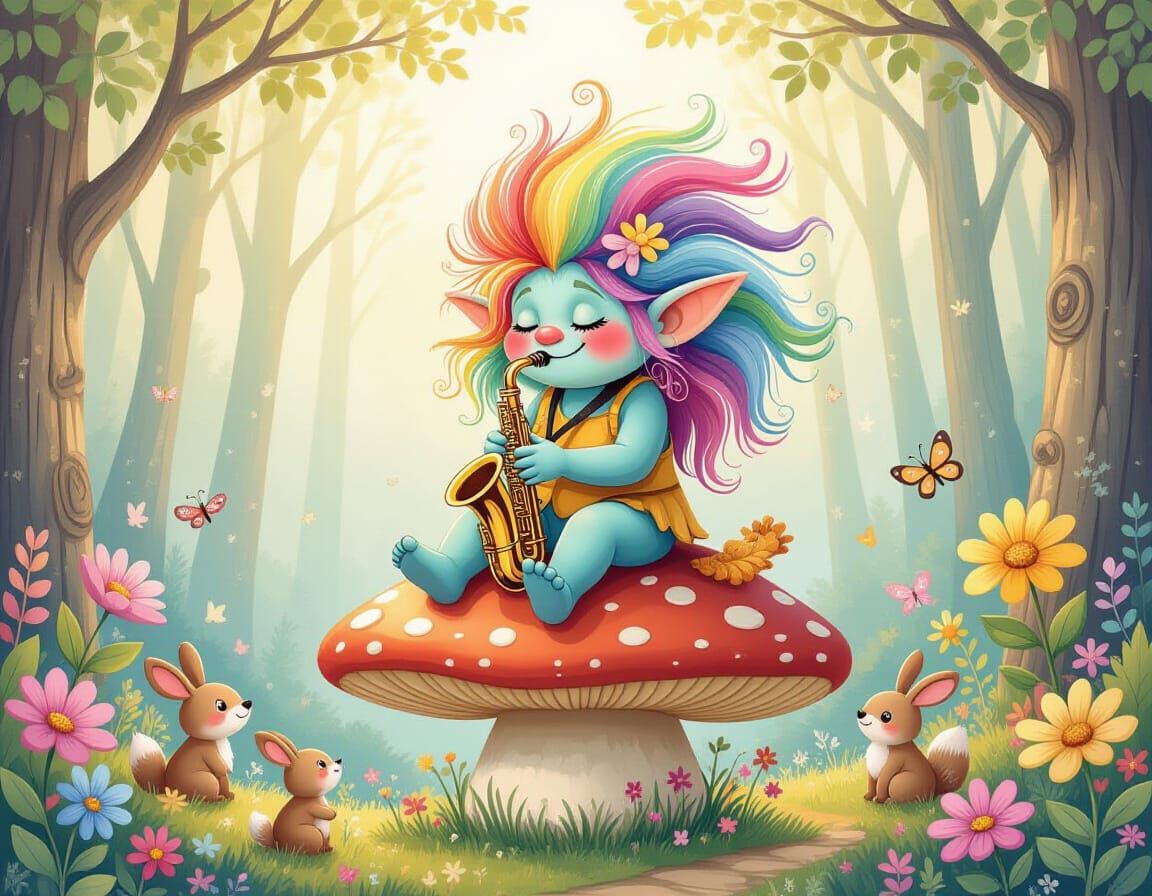 Playing the Blues  by @Le Lapin