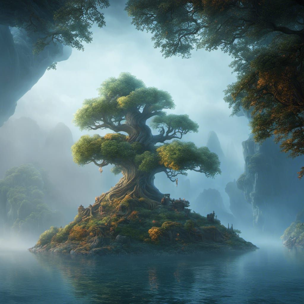 Canopy Kingdom AI Generated Artwork NightCafe Creator