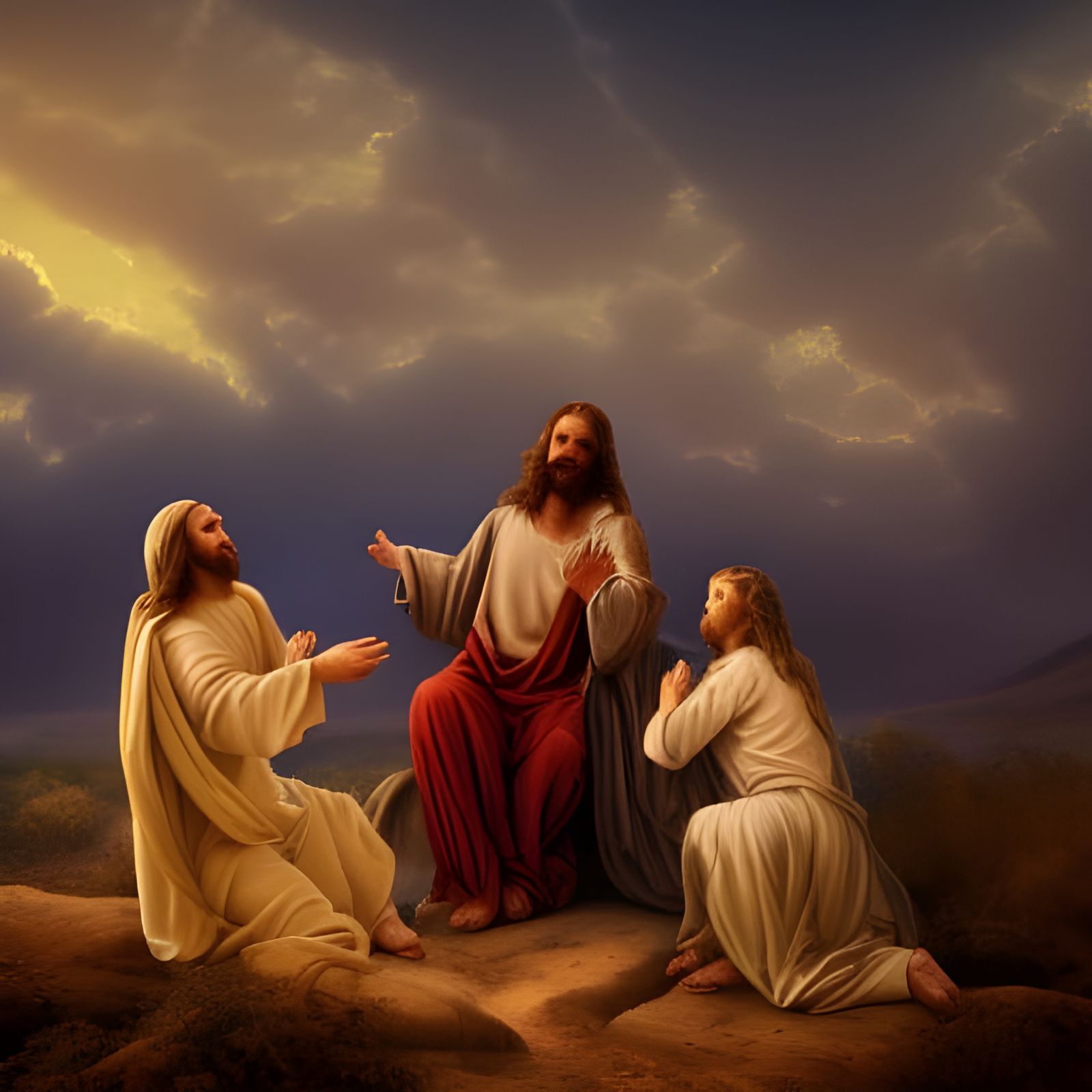 At the Feet of The Lord