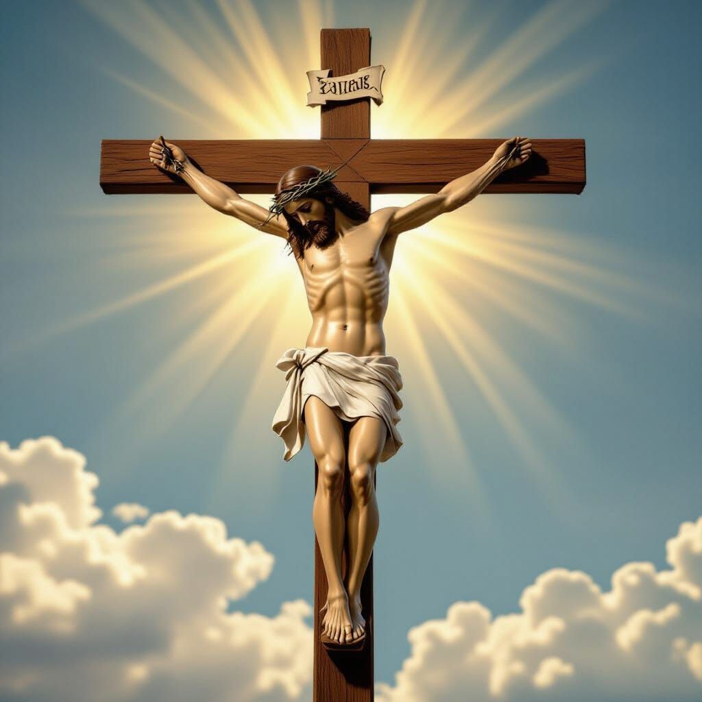 crucificação de Jesus Cristo, nosso Senhor e Salvador  by @JGart 