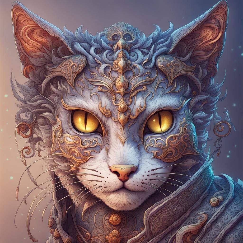 Cat king  by @premium