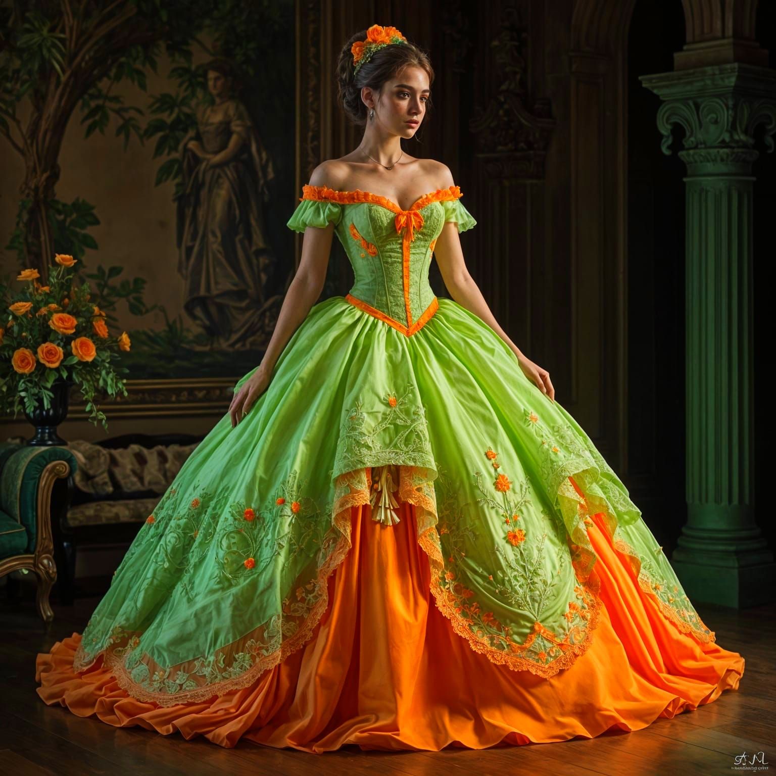 The dramatic Southern Belle  by @Paige