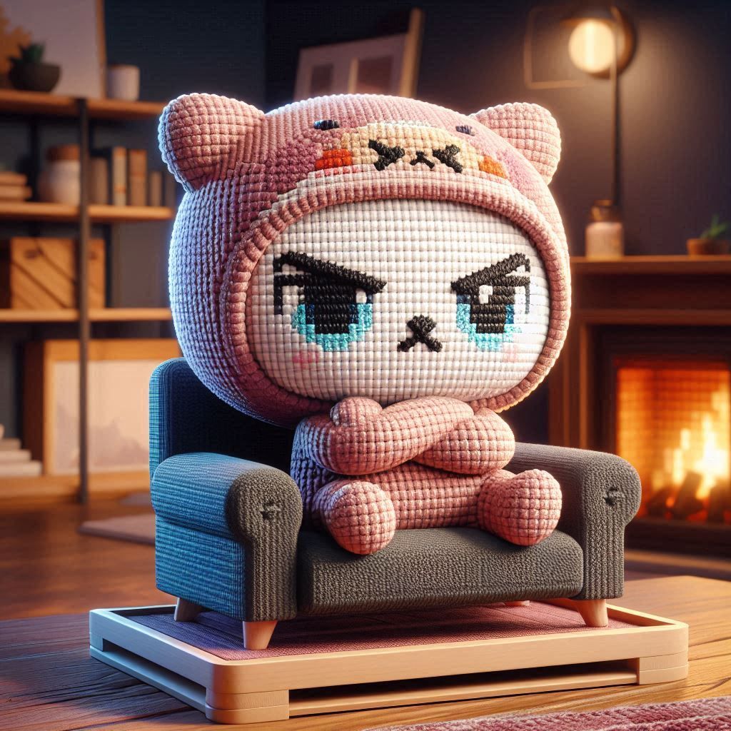 Cross Stitched - I'm not mad, I'm just sewn that way