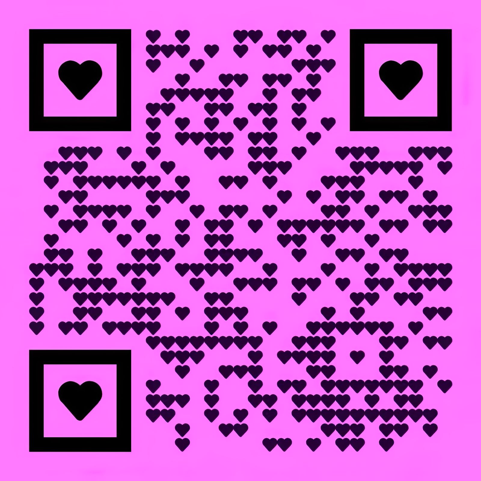Love heart qr code 🩷🩷🩷🩷🩷