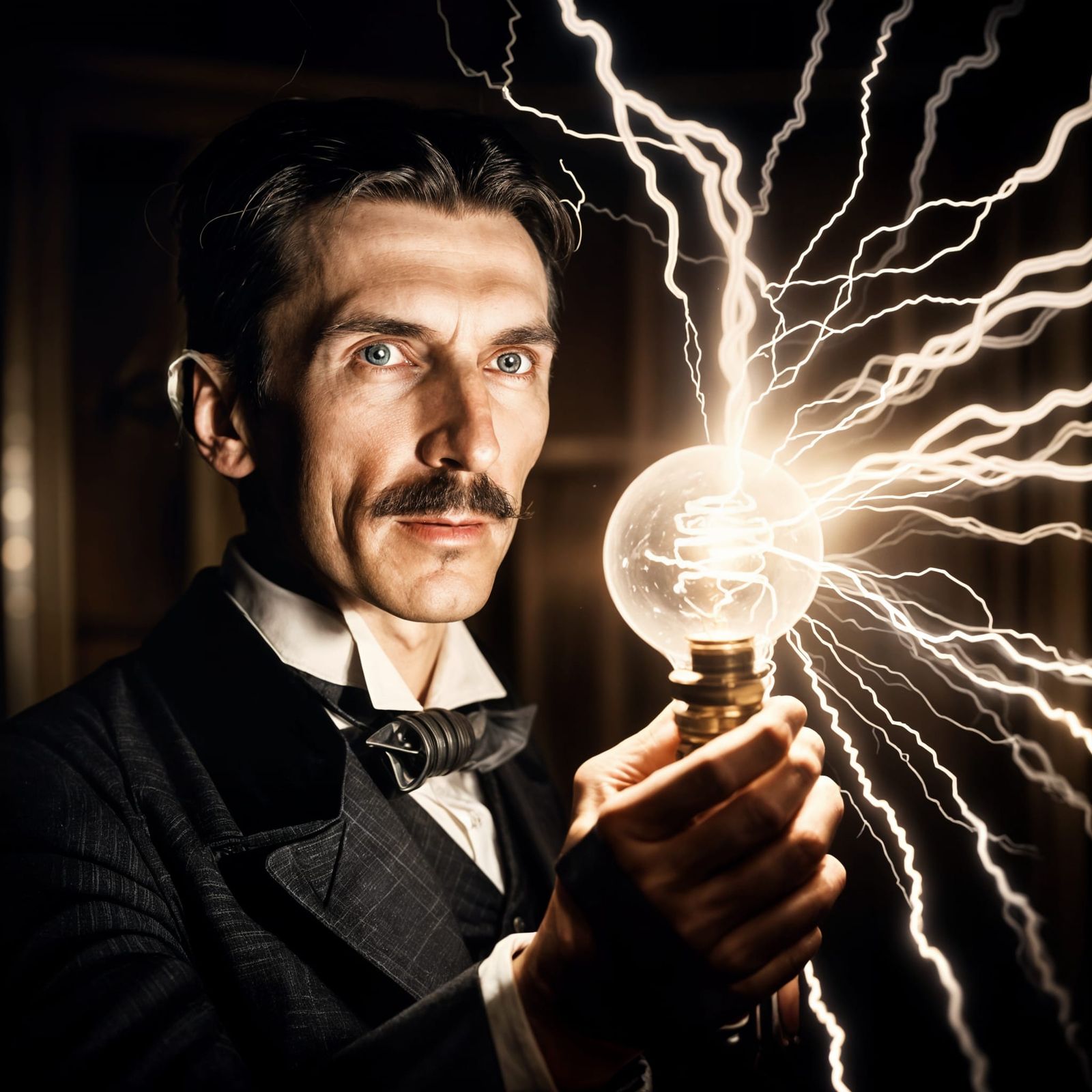Nikola Tesla  by @AJZed