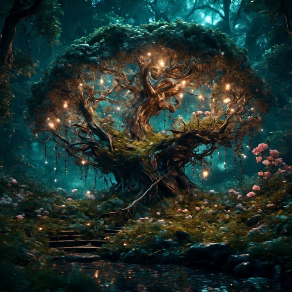 Beautiful forest